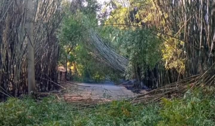 Via de acesso ao Horizonte Azul II está interditada